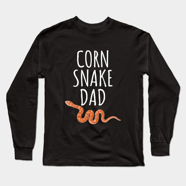 Corn Snake Dad Long Sleeve T-Shirt by LunaMay